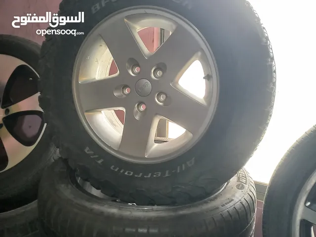 جنطات مع اطارات جيب رانجلر مقاس 17