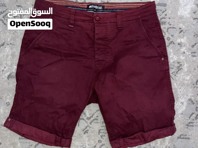 شورت رجالي عنابي