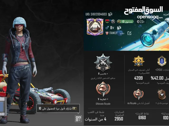 Pubg Accounts and Characters for Sale in Benghazi
