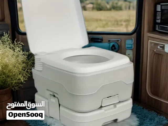مرحاض رحلات او كبار السن متنقل جديد غير مستعمل