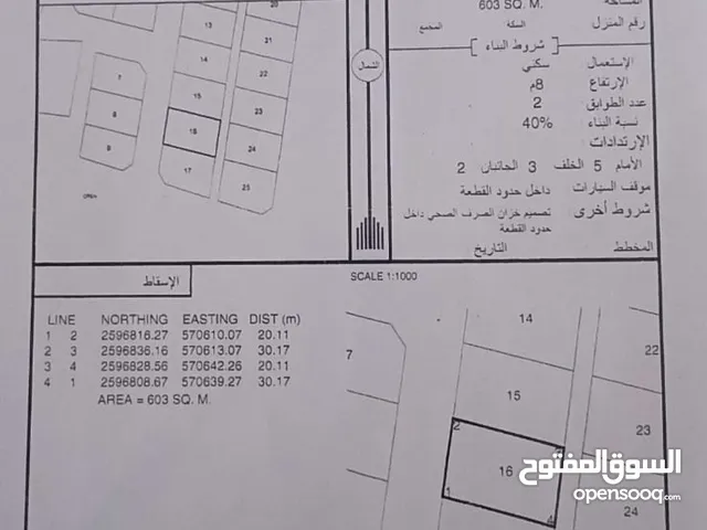 Residential Land for Sale in Al Batinah Nakhl