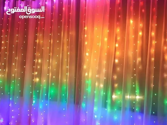 حبل اضاءه 30 متر زينه ستاره او شجره او واجهه 10 حبال ملونه 9 وضعيات تحكم ريموت بنسبة السطوع والحركه