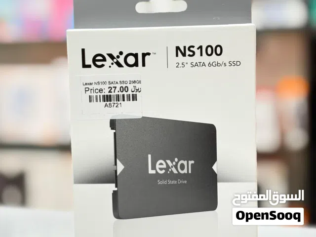 Brand New Lexar 256GB SSD in Oman Durable