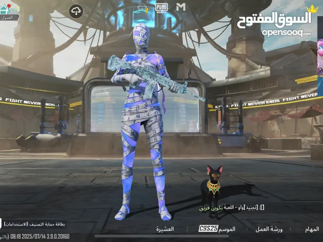 حساب بابجي للبيع