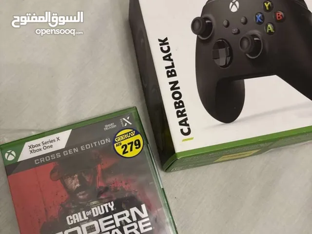New video game cod and controller