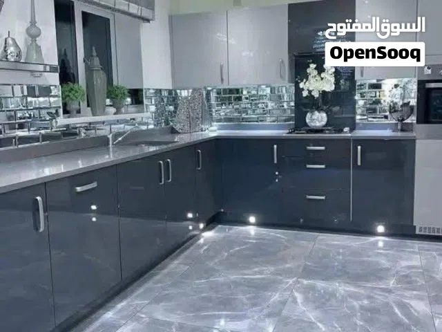 مطبخ خشب لامينيت وهاي جلوس 4*3 متر