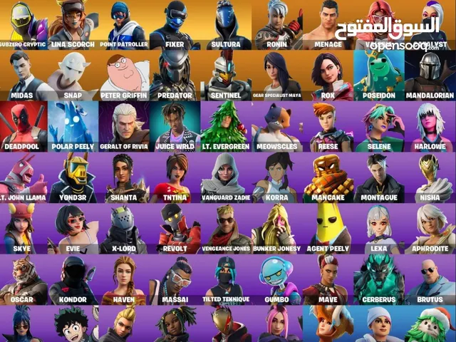 Fortnite Accounts and Characters for Sale in Dubai