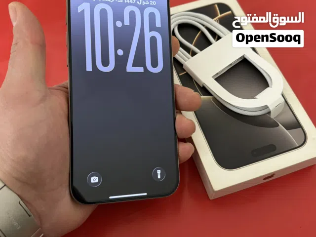 ايفون16بروماكس شرق اوسط 1000جيجا بحالةالجديد