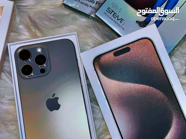 بيع هاتف آيفون 15برو ماكس بالضمانه متعه