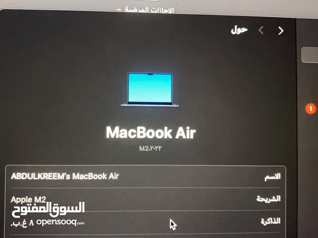macOS Apple for sale  in Dhahran