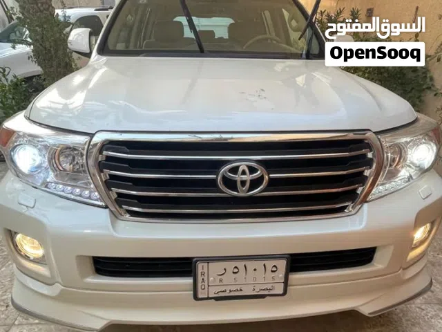 لاندكروز 2012. 8سلندر رقم بصره