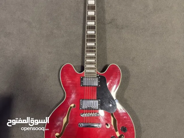 Electric guitar semi Hollow Gibson Paul less