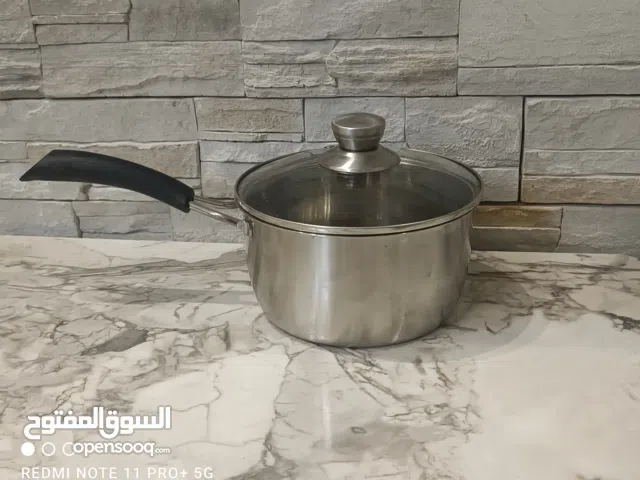 طنجرة ستيل جديدة