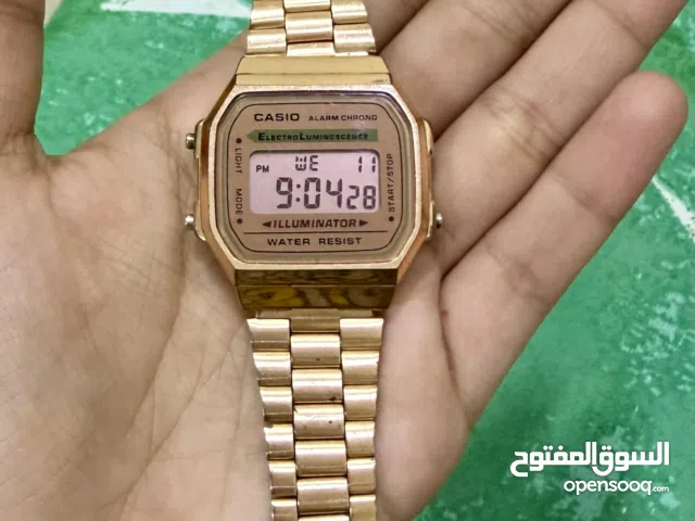 Casio Vintage Digital Watch – Gold / Rose gold Tone - Used Fully Working