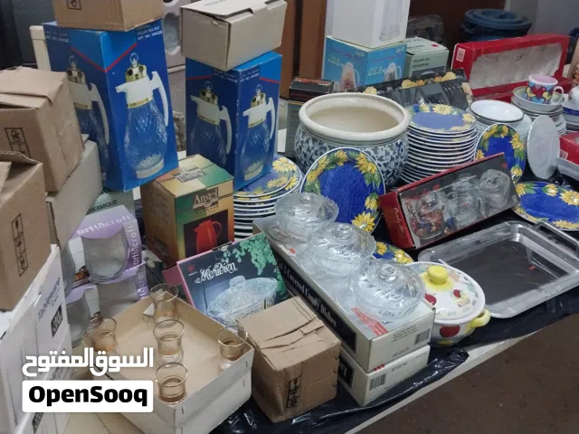 اواني منزلية جديد كرستال وغيره