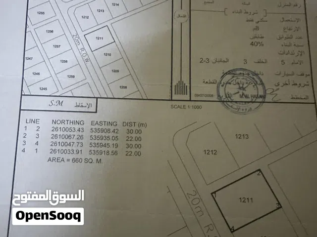 Residential Land for Sale in Al Batinah Rustaq