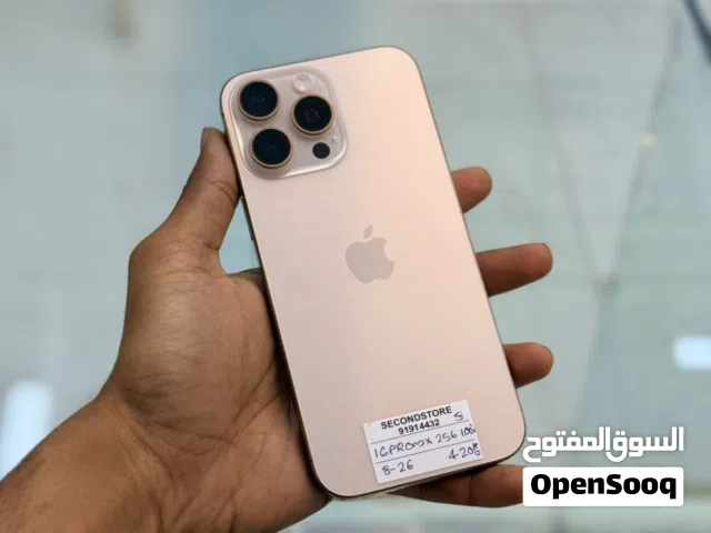 iPhone 16 Pro Max 256 GB with 100% Battery life - Smooth condition device