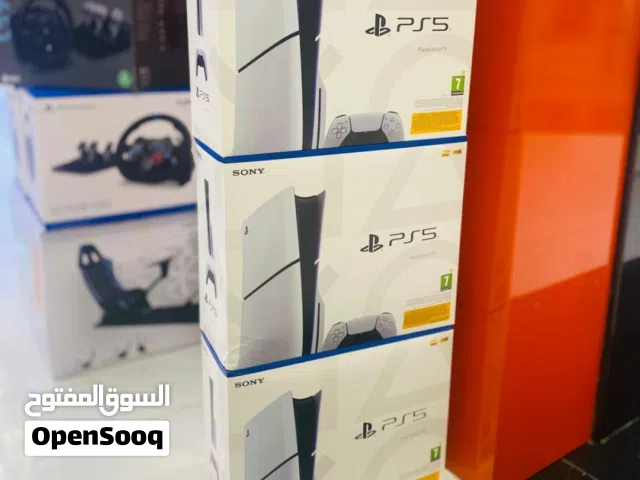 Ps5 Slim 1tb disc edition, middle east version with 1 year replacement guarantee. Official