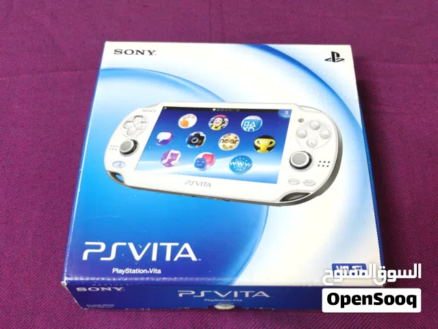 PS VITA WHITE WITH BOX AND ACCESSORIES LIKE NEW