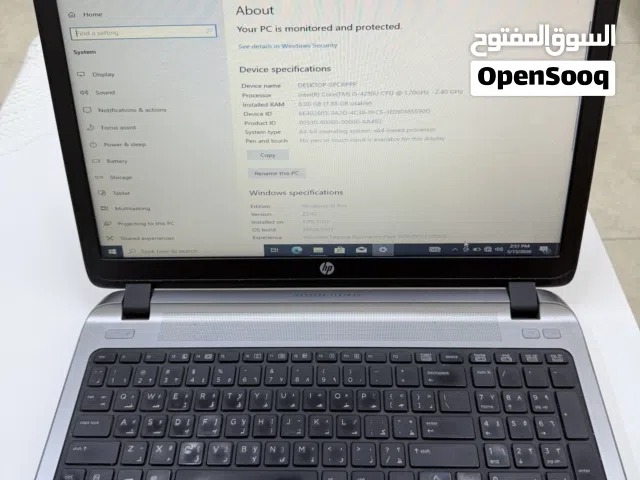 لابتوب HP للبيع بحالة ممتازة