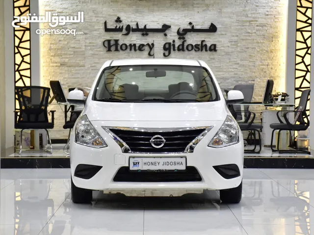 Nissan Sunny ( 2022 Model ) in White Color GCC Specs This has done a kilometer of 130,000 Km