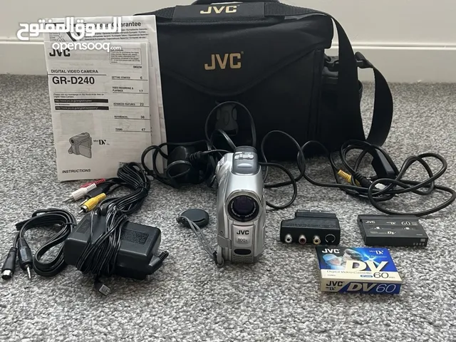 The name of the camera is ;jvc gr d25ou mini dv digital camcorder is a video camera  and photos ::::