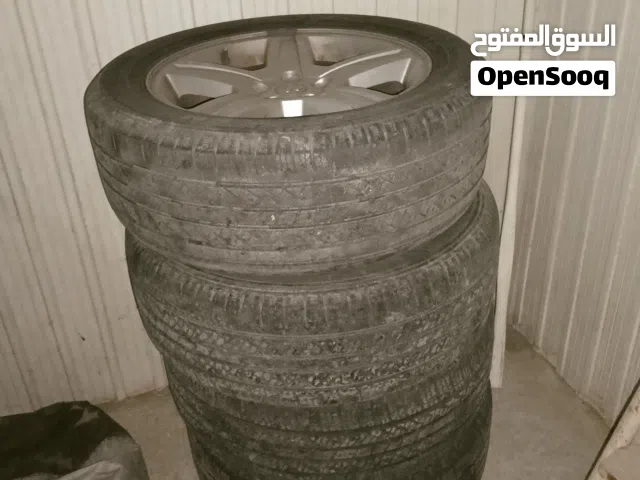 رينجات مع تواير سياره دودج تشارجر مقاس 18 يركبو لسياره موديل 2007 و2010 وكاله بحاله ممتازه