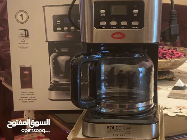 ماكينة قهوة امريكي ديجيتال (بولدبرو) تم شراءها من بن العميد مستخدمة 5 مرات فقط