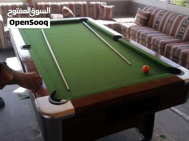 بلياردو رخام جديد تفصيل 7 قدم مع كامل الأغراض نخب بحق الله بسعر العرض