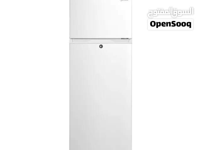 ثلاجة ميديا (Midea) بابين بحالة الوكالة ونظيفة جداً