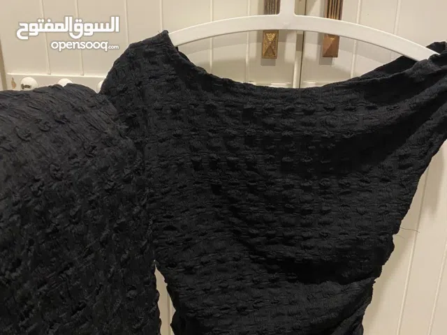 طقم اسود مع بنطلونه اسود كاجول صيفي