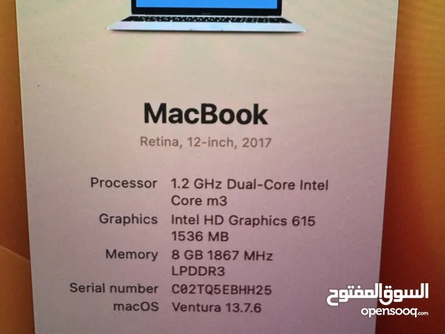 EXCELLENT USED MacBook 12" 2017 Rose Pink