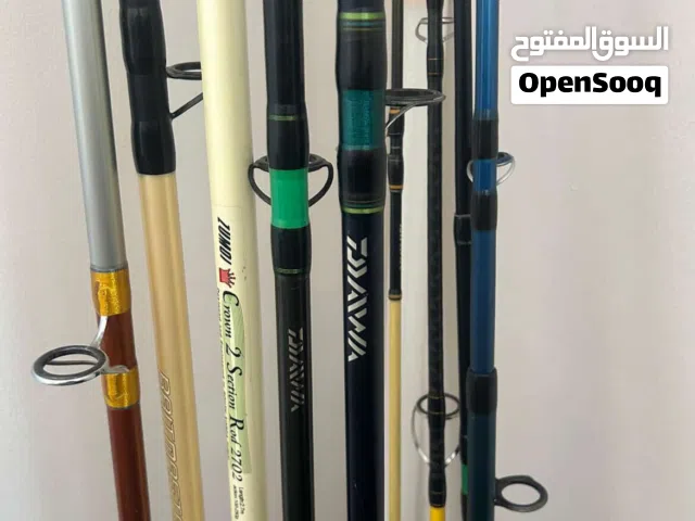قصبات صيد مع مكائن مركات ممتازة وجودة عالية