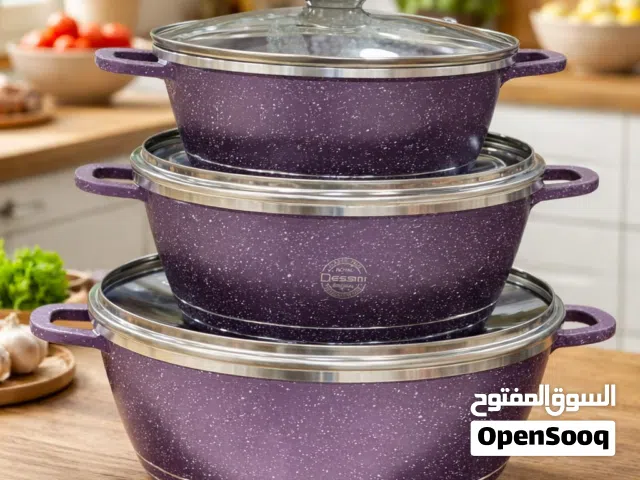 طقم طناجر جرانيت