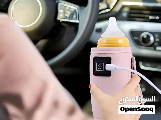 حافظة تسخين زجاجات الاطفال محمولة وخفيفة الوزن