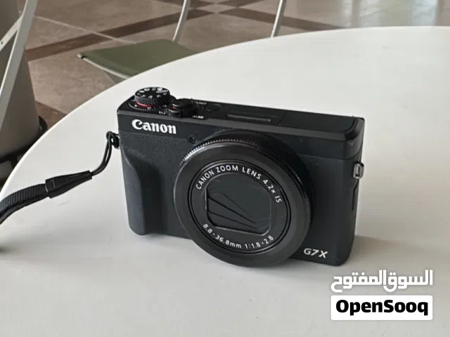 Canon G7X Mark III – Excellent Condition + Sony Tripod  بحالة ممتازه و ستاند سوني