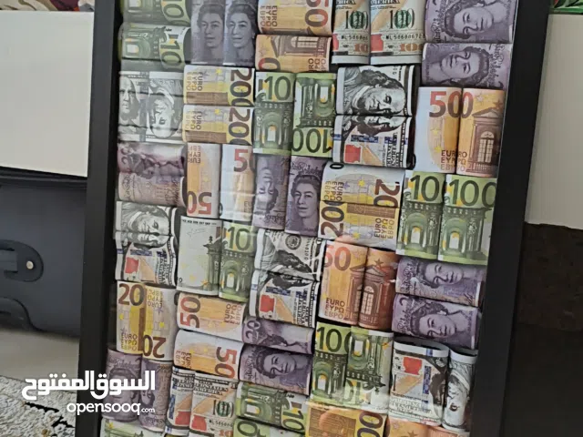 Luxury Money Wall Art 40×60 cm