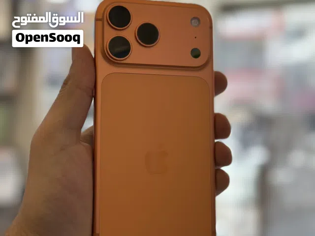 iPhone 17 Pro Max 256GB بحالة ممتازه كفالة شغاله بطارية 100 وارد امريكي بسعر ممتاز