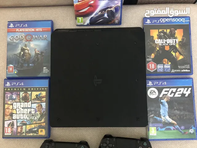 PS4 Black Edition + 5 games