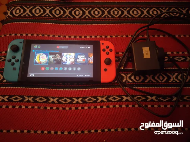 Nintendo Switch with memory cards with 12 games