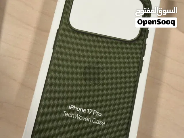 GENUINE Apple TechWoven case Green for 17 pro