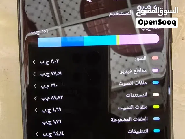 للبيع: سامسونج Galaxy S21 Ultra ذاكره 256 جيجا شريحتين بنفس الوقت
