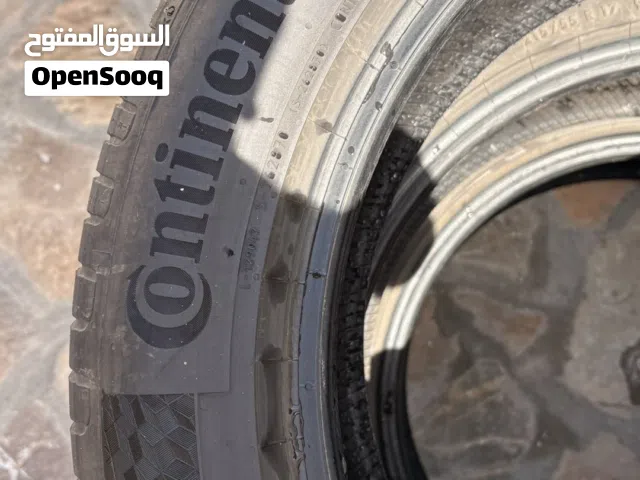 إطارات كونتيننتال بحالة نظيفة للبيع