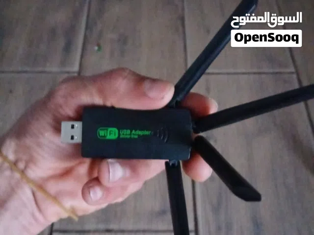 بطاقة شبكة لاسلكية ثنائية النطاق 2.4-5.8 جيجاهرتز، دونجل استقبال إشارة، محول واي فاي USB 3.0 بسرعة 1