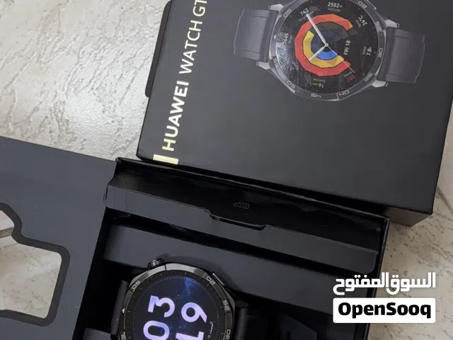 ساعه HUAWEI WATCH GT 5 النضافه 95% وبيها مجال حك جيه  كامل ملحقات ساعه  سبب بيع اريد اجدد