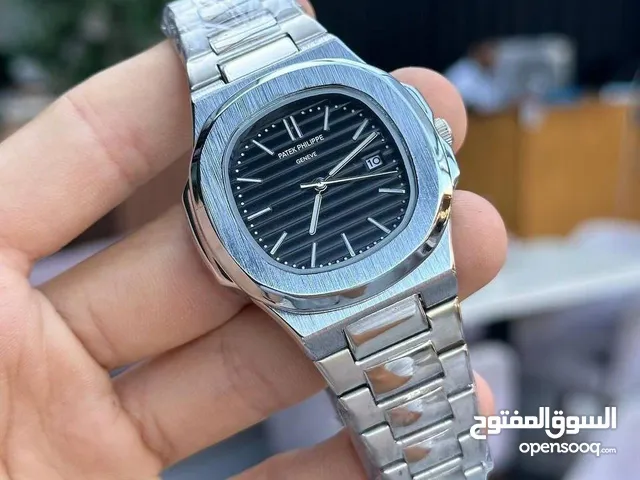Montre Patek Philippe bon qualité en acier inoxydable