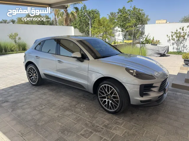 For Sale: 2021 Porsche Macan – Silver  Red Leather Interior  Sunroof  85,000 km