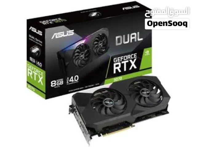 كرت شاشة rtx 3070 8gb وكالة