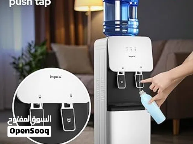 Impex Hot & Cold 2 Tap Water Dispenser with Stainless Steel Tanks, WD 3904B