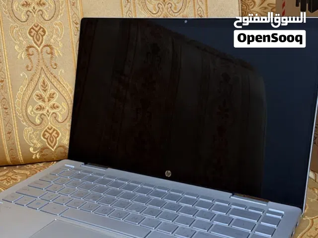 لابتوب HP Intel i5// رام 8gb //شاشة لمس// قابل للطي 360 درجه//تحت الضمان